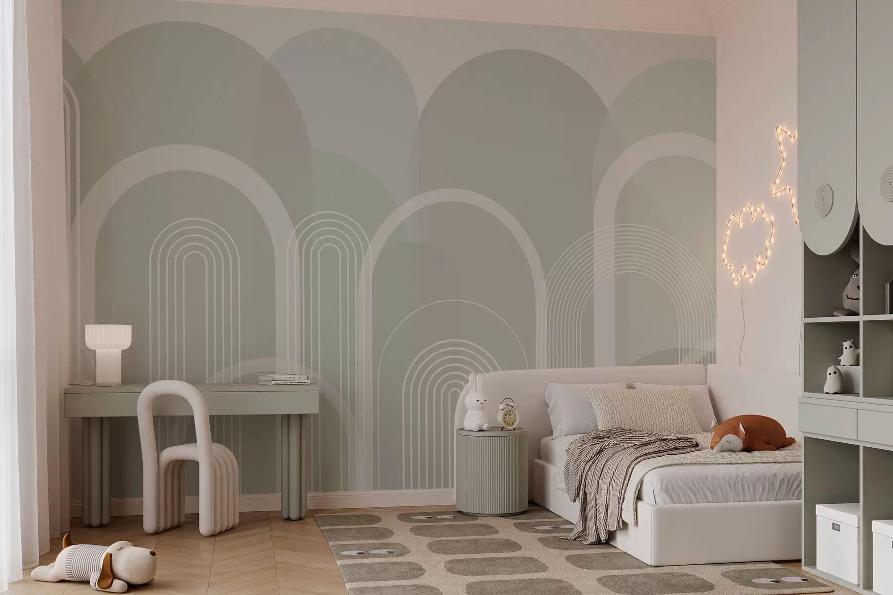murales de pared Arcos geométricos boho w02935v3