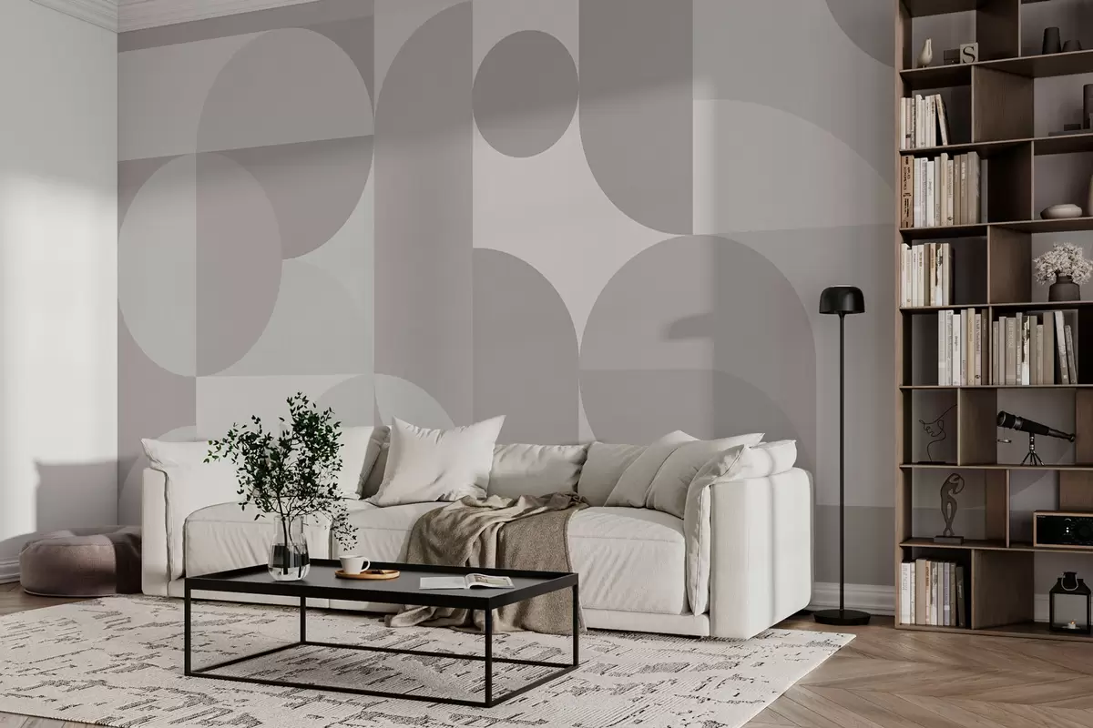 murales de pared Elegante tendencia geométrica w03058v1