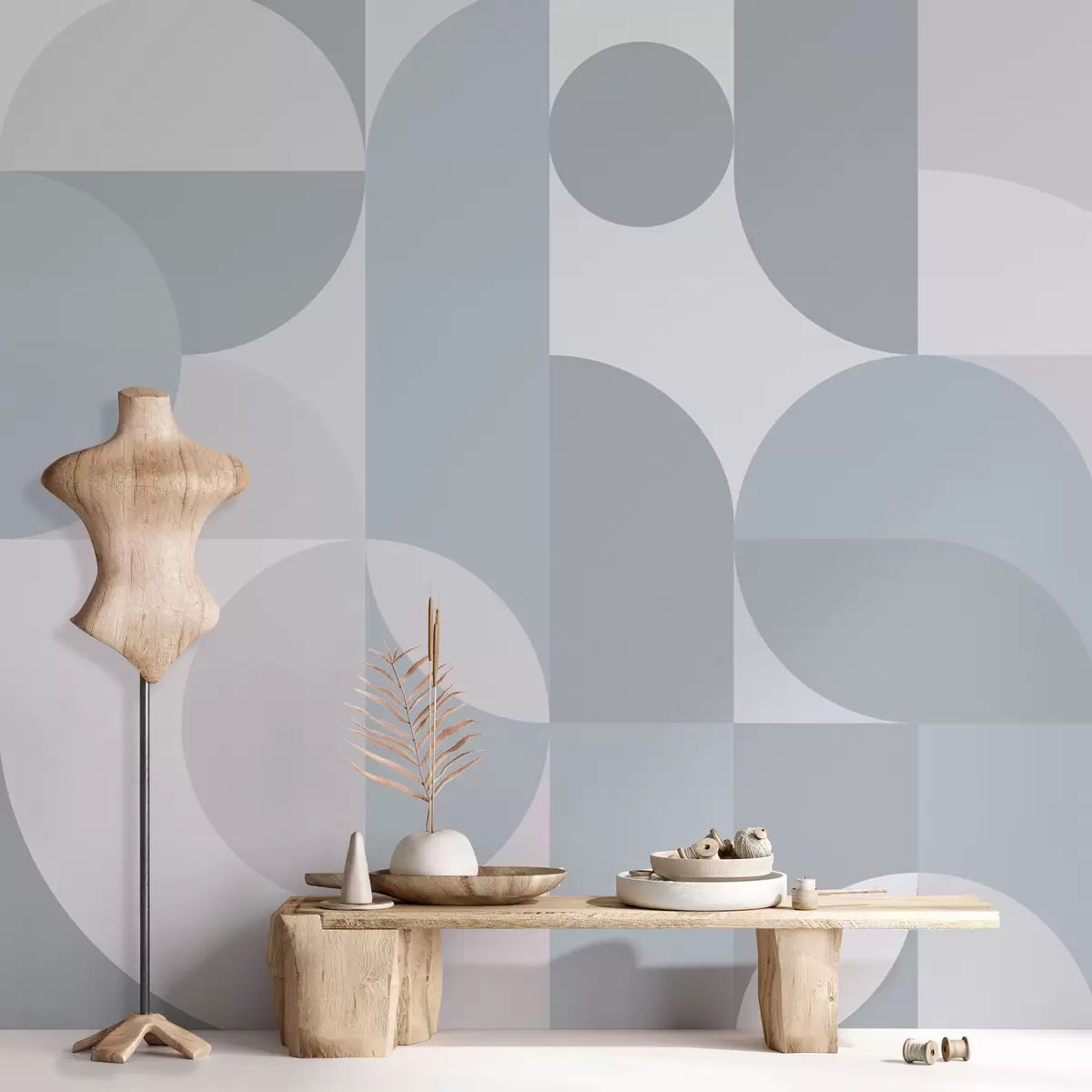 murales de pared Elegante tendencia geométrica w03058v3