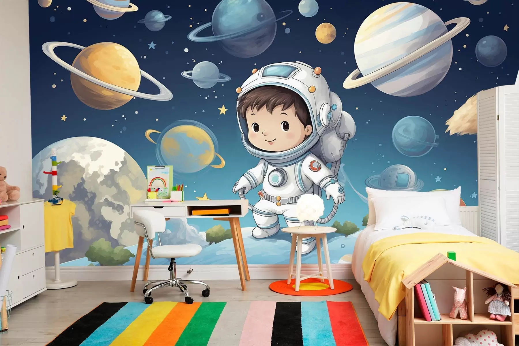murales de pared Pequeño astronauta w08838