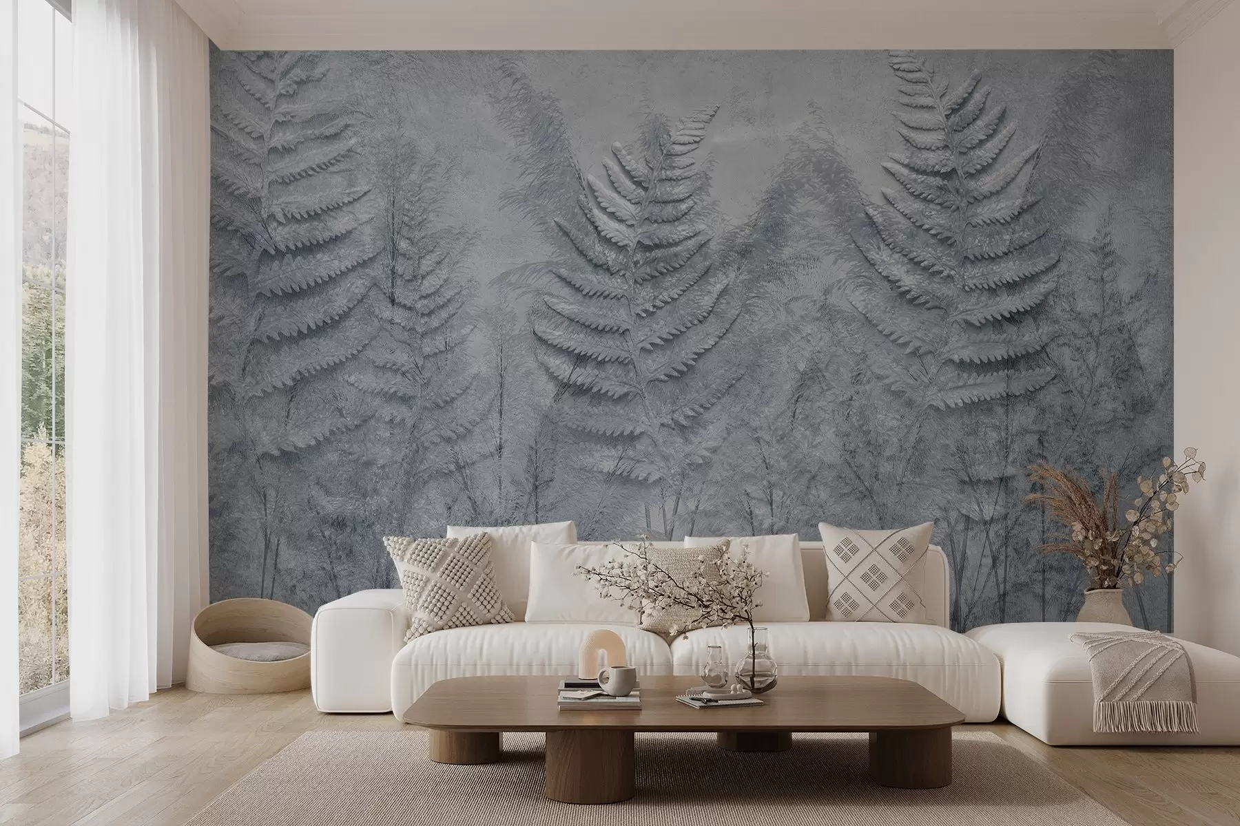 murales de pared Hierba de campo w03316v1