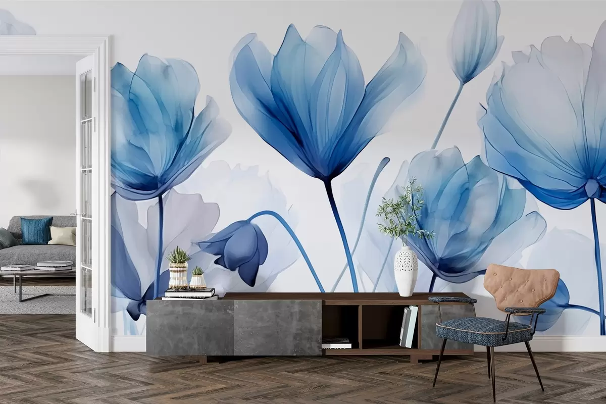 murales de pared Flores w03423