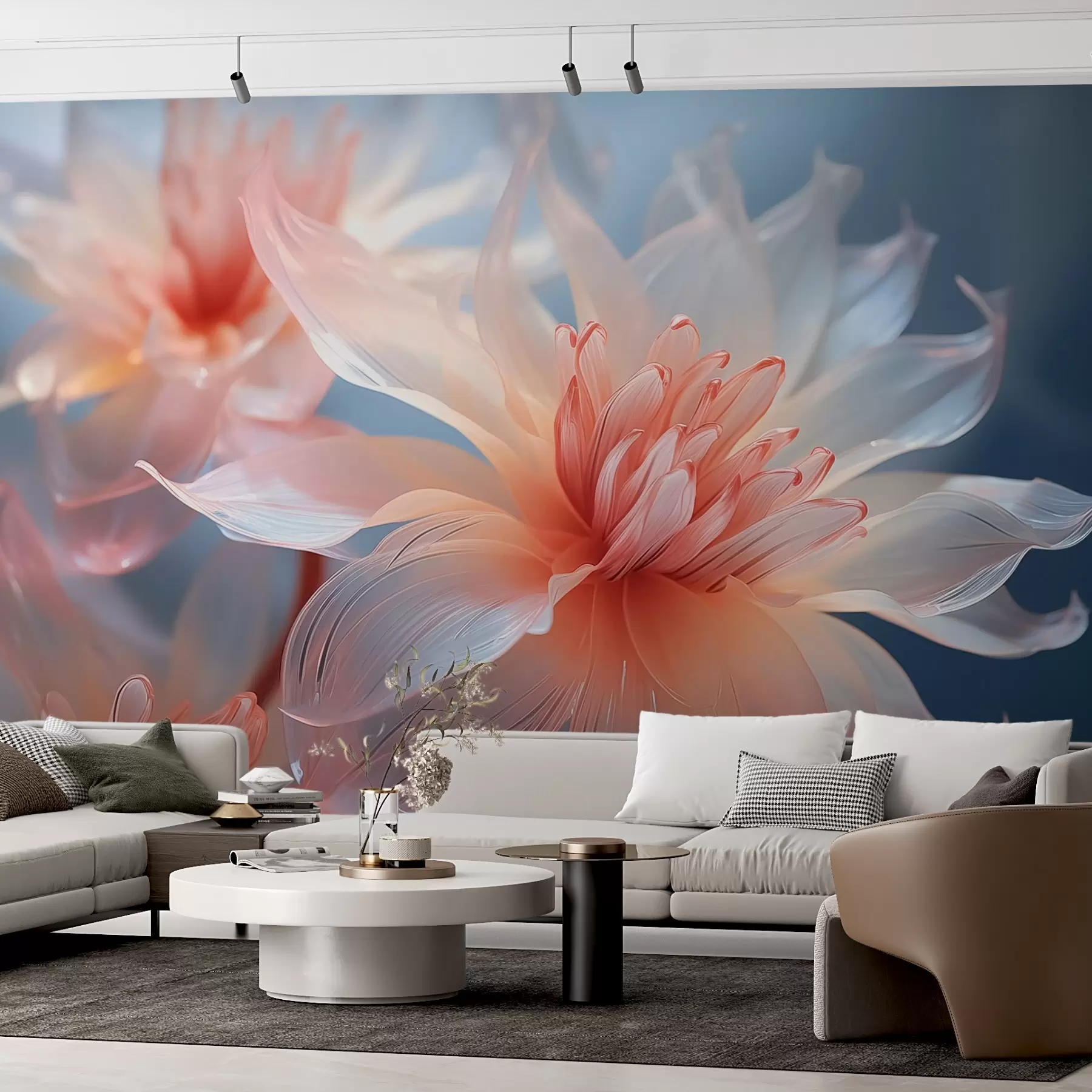 murales de pared Flor grande w03468