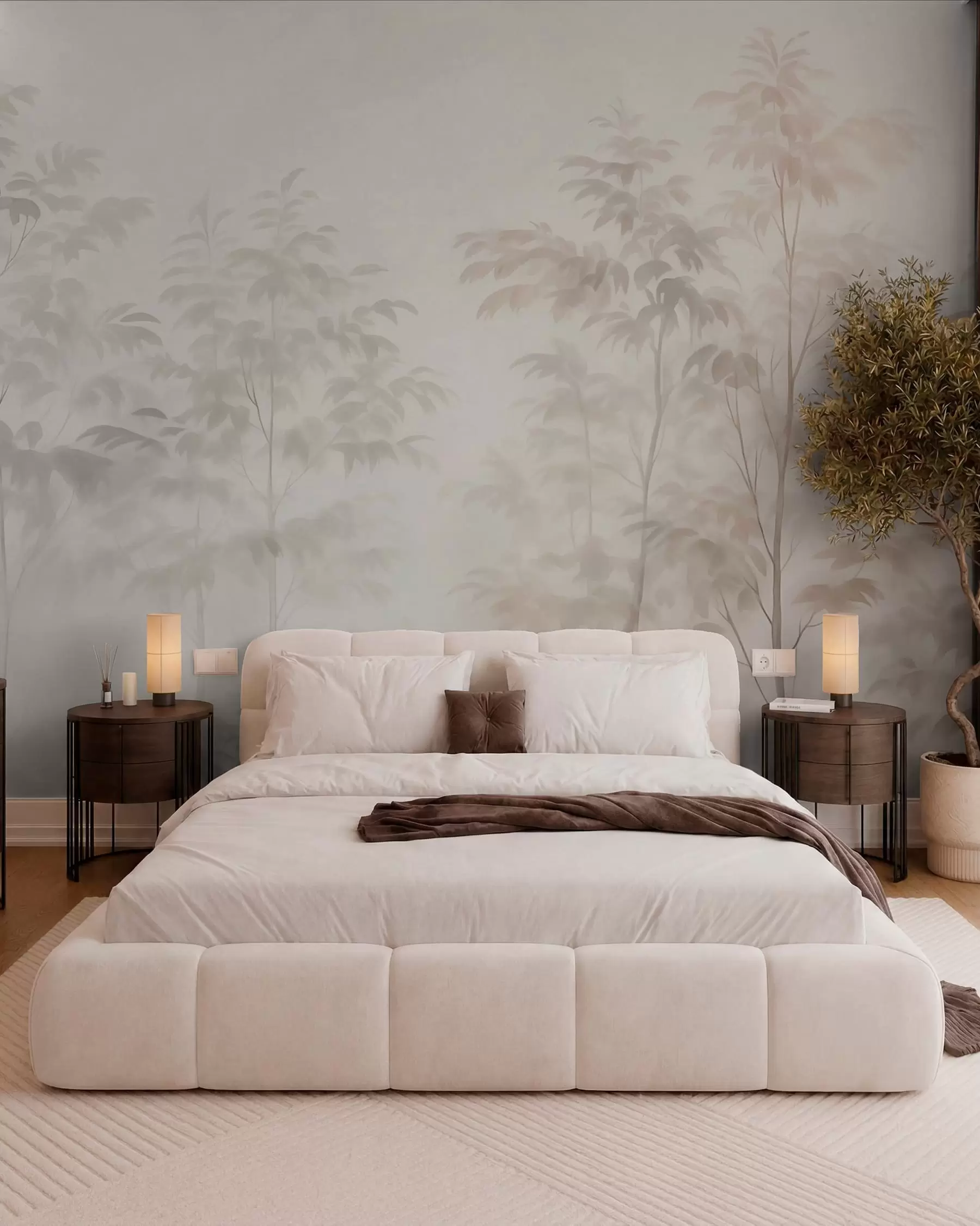 murales de pared Resplandor del bosque w03474