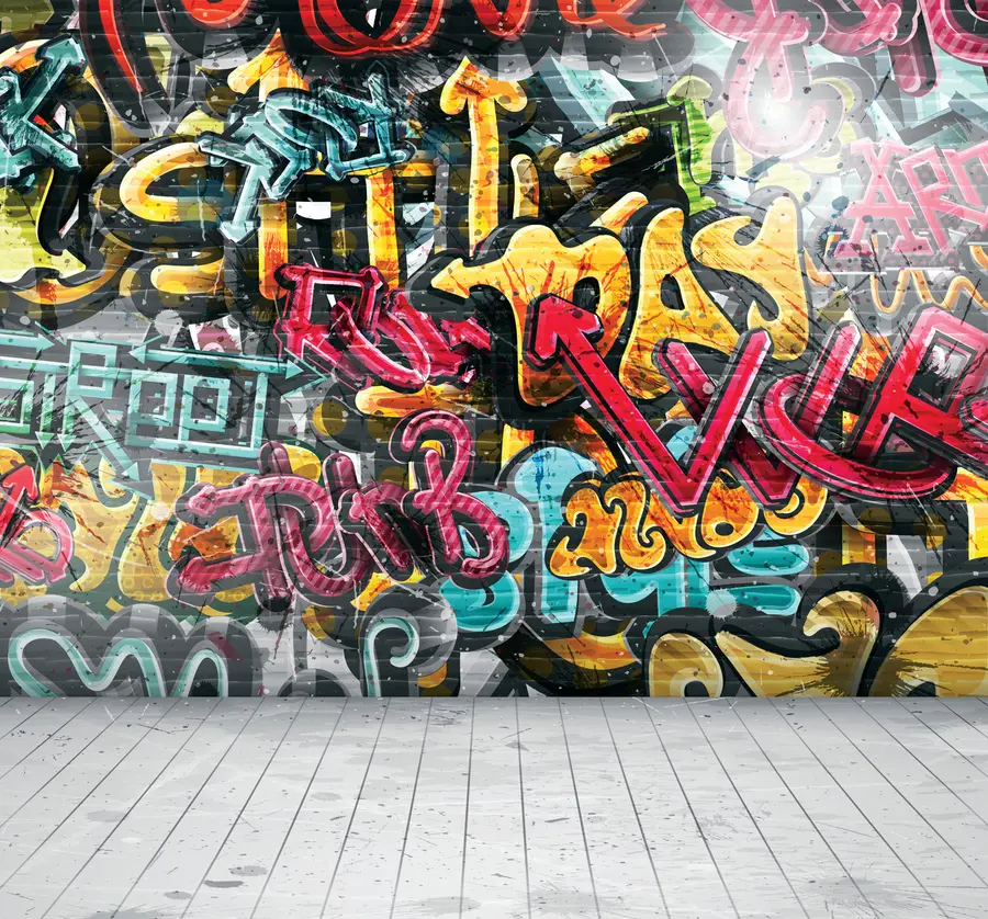 murales de pared Arte pintura, pintura y graffiti u56045