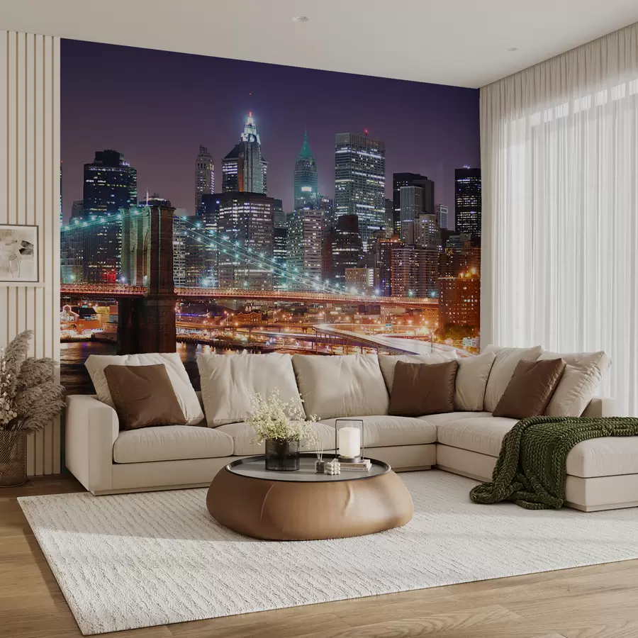 murales de pared Puente de Brooklyn, Nueva York u57210