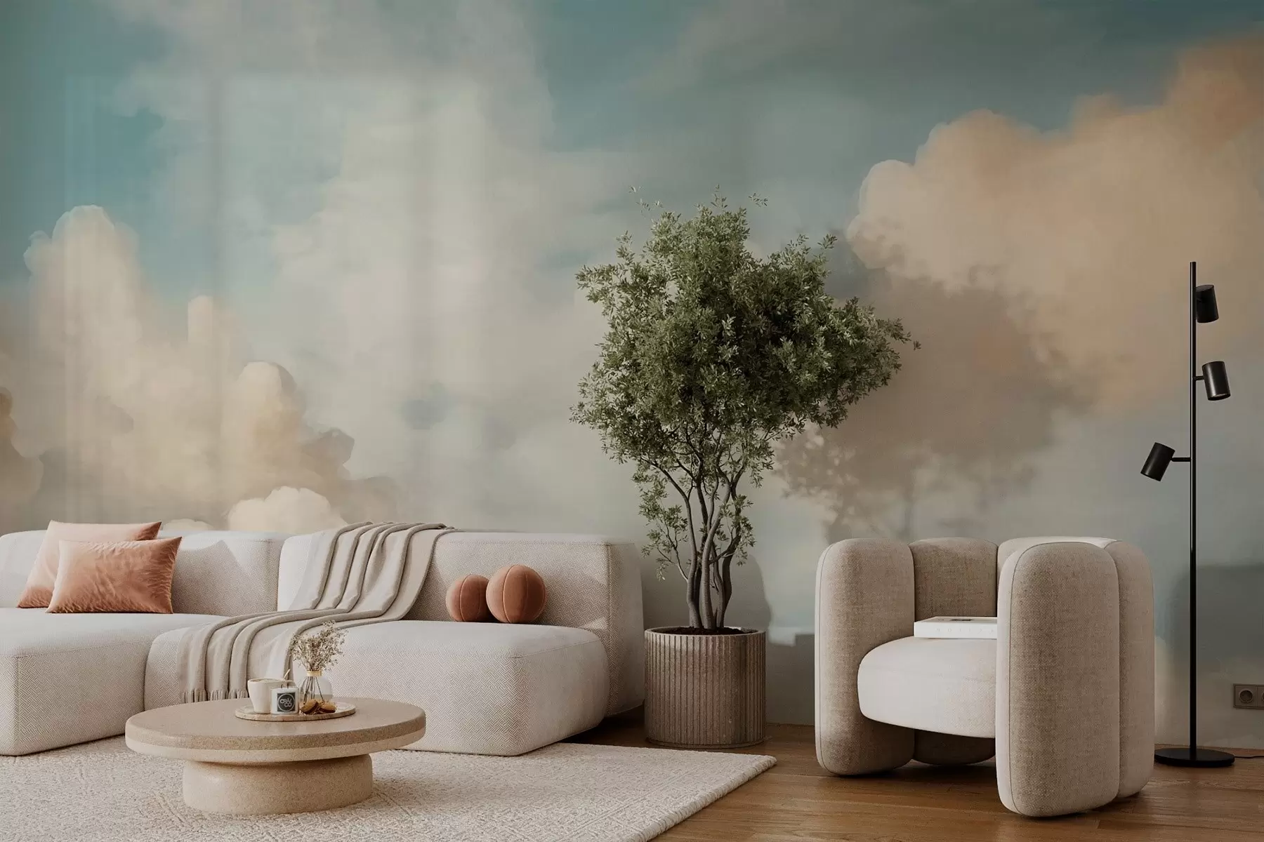 murales de pared Cielo nublado w03505