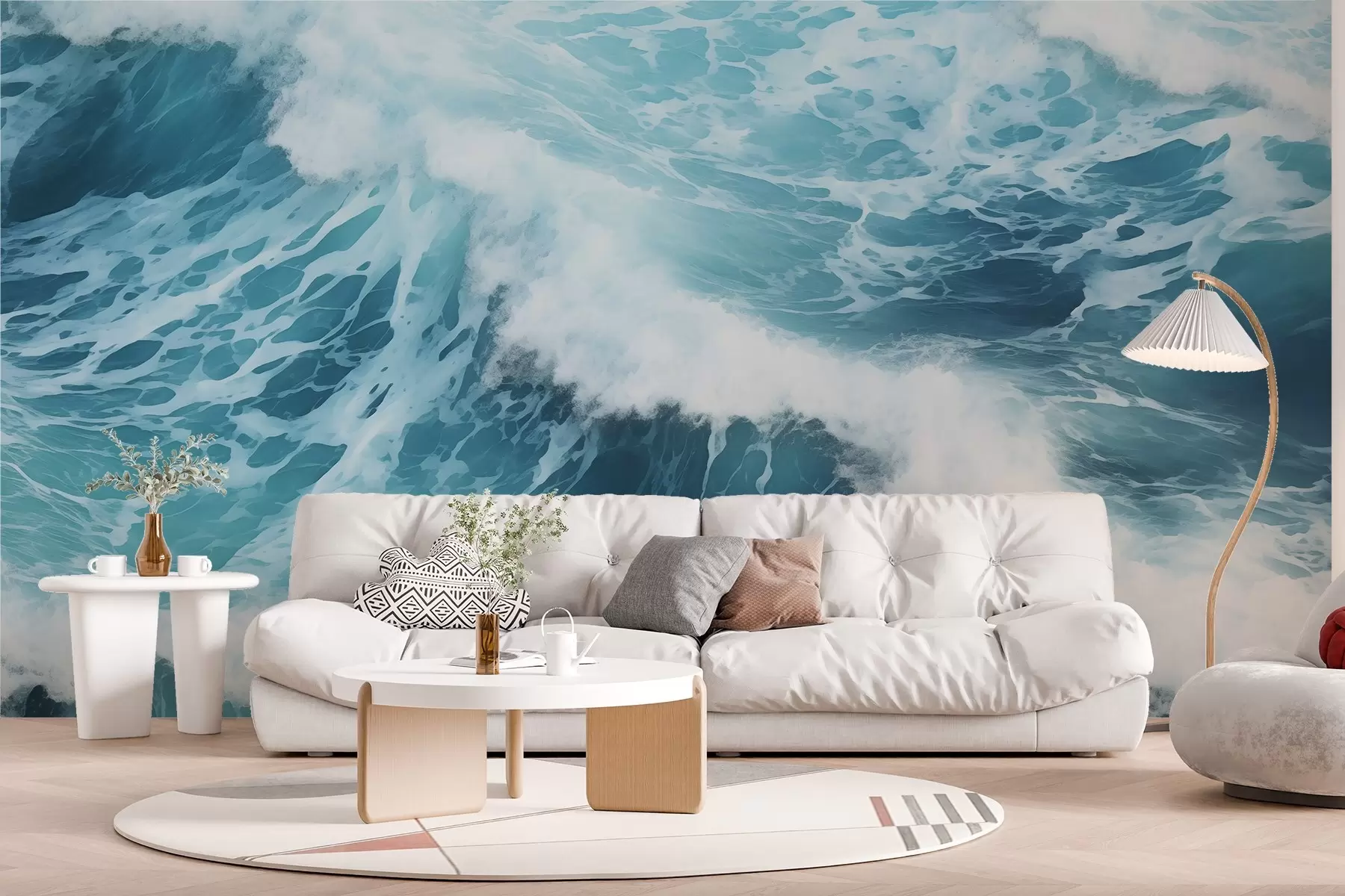 murales de pared Pulso marino w03632