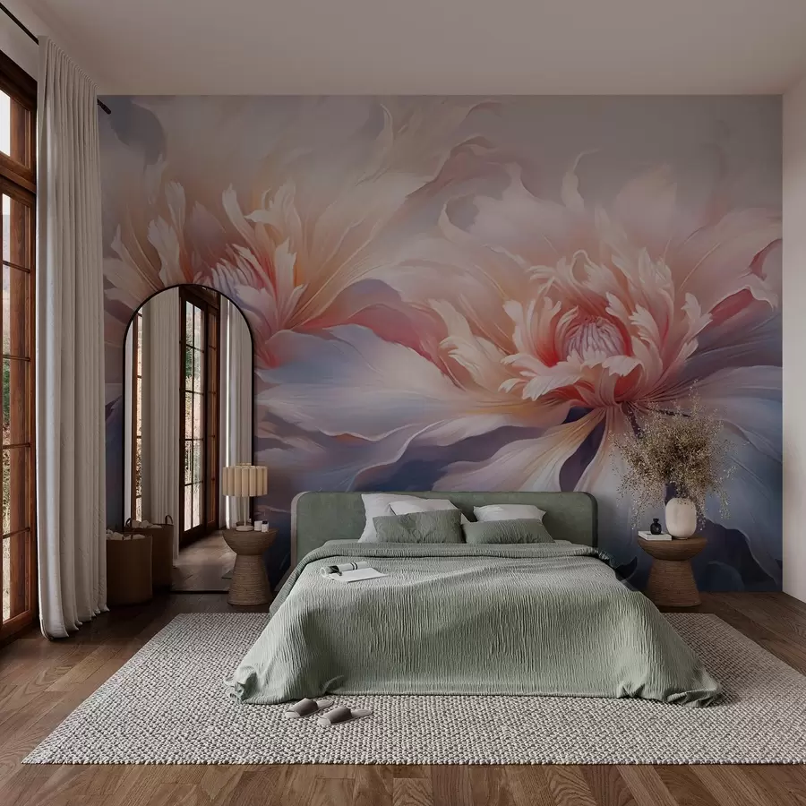 murales de pared Pétalos delicados w03689