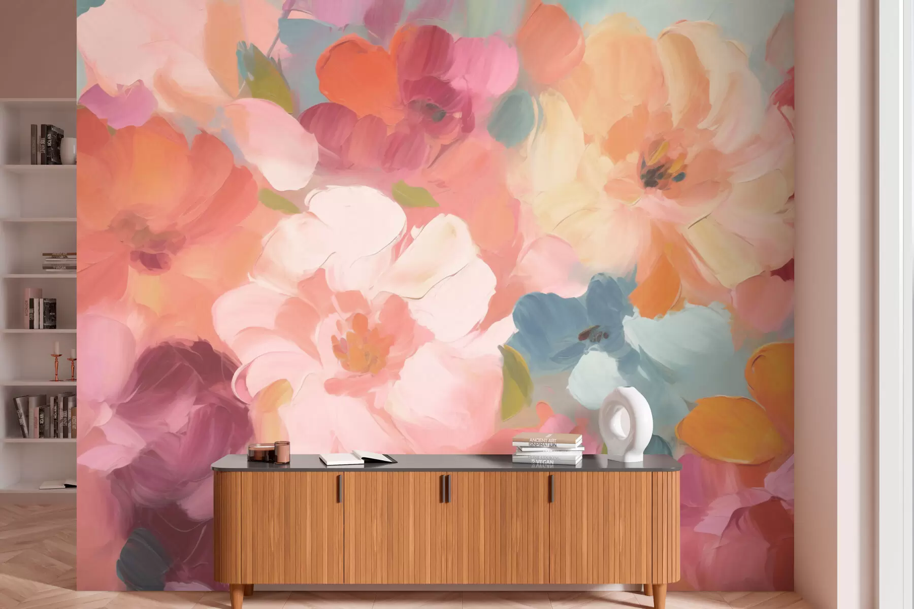 murales de pared Flores grandes w03747