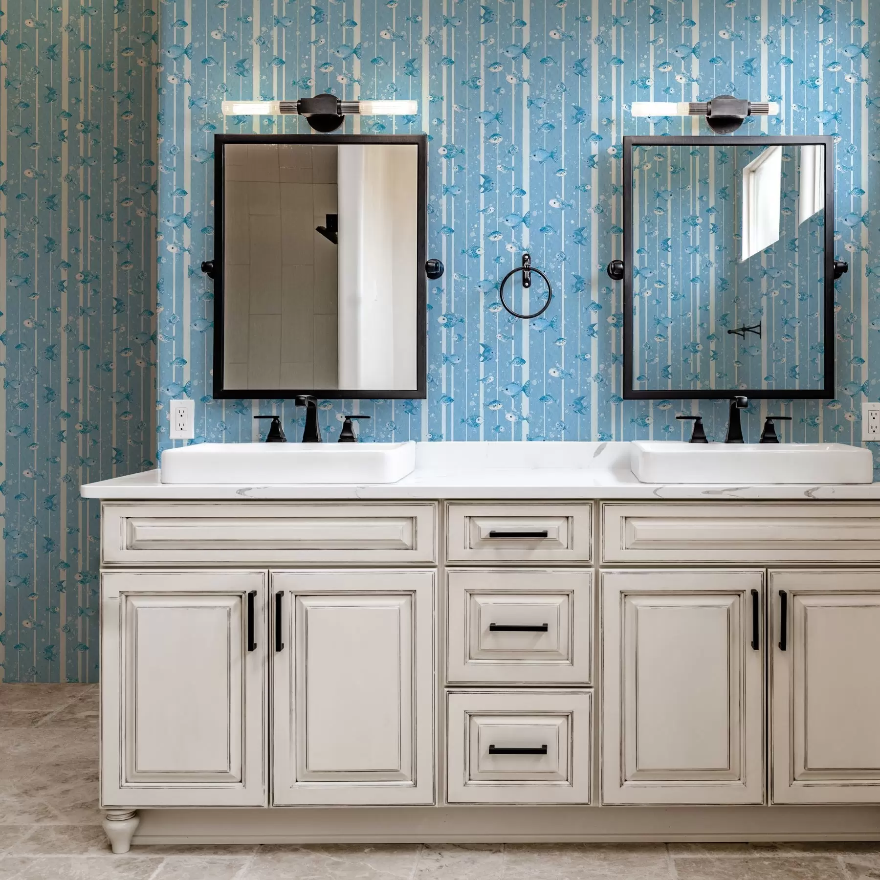 murales de pared Peces bajo el agua a00127