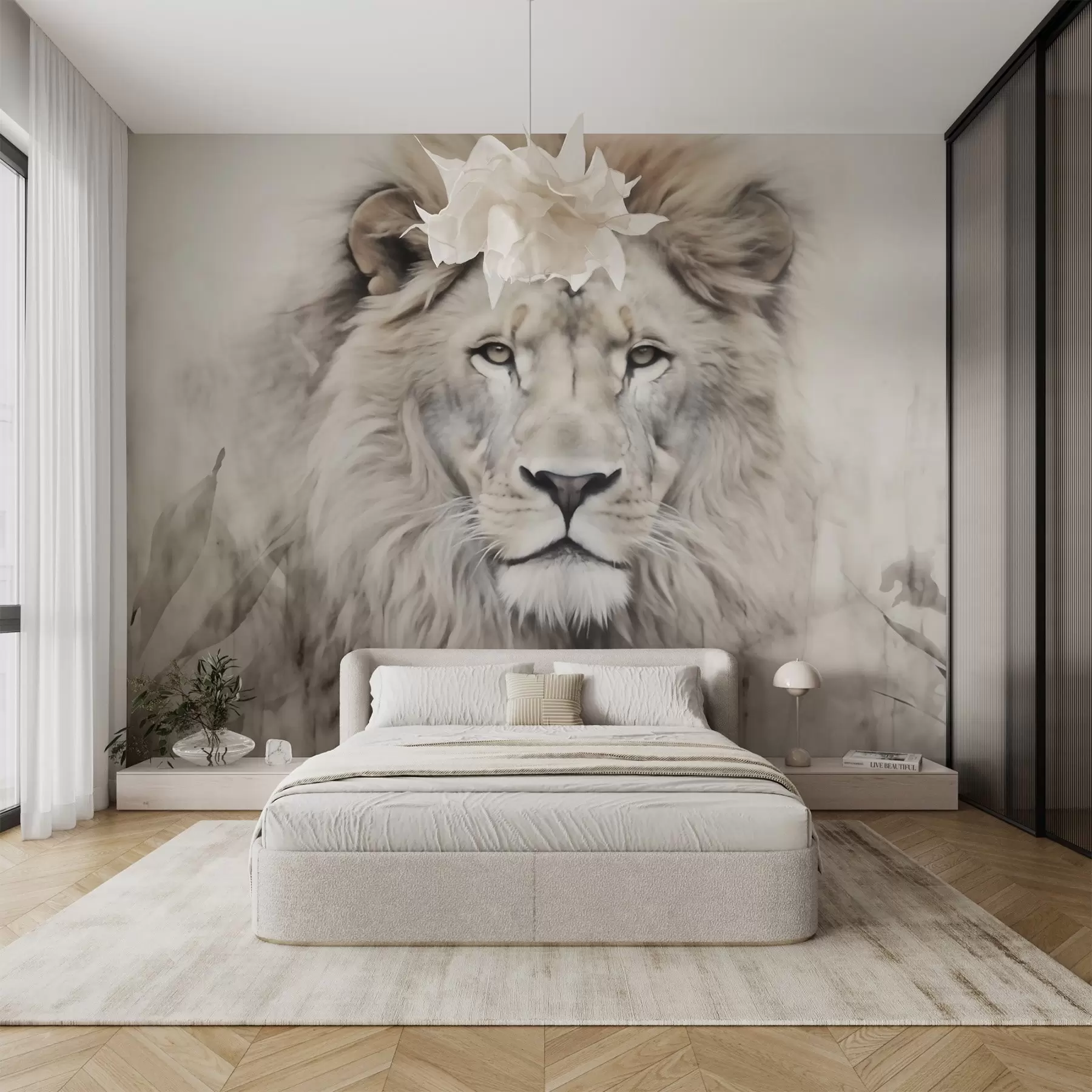 murales de pared León w03888