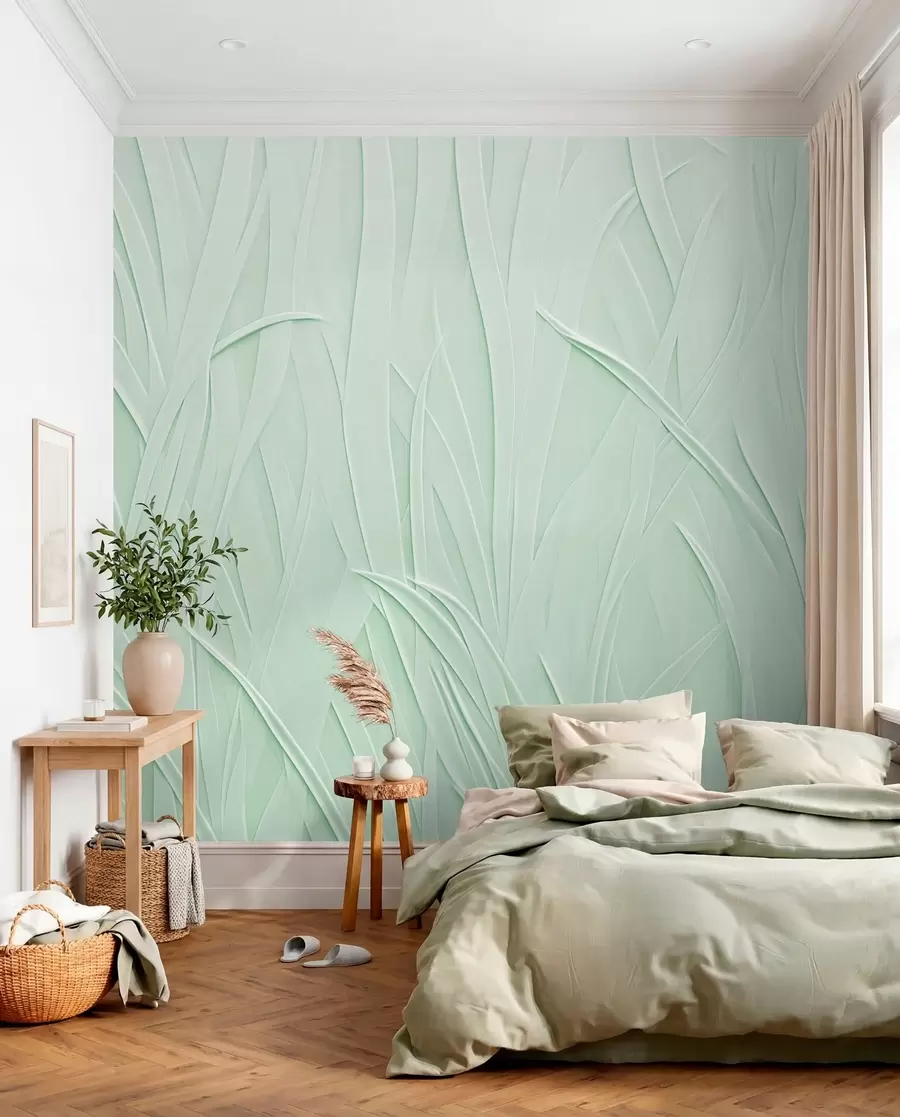 murales de pared Líneas curvas w03985v2