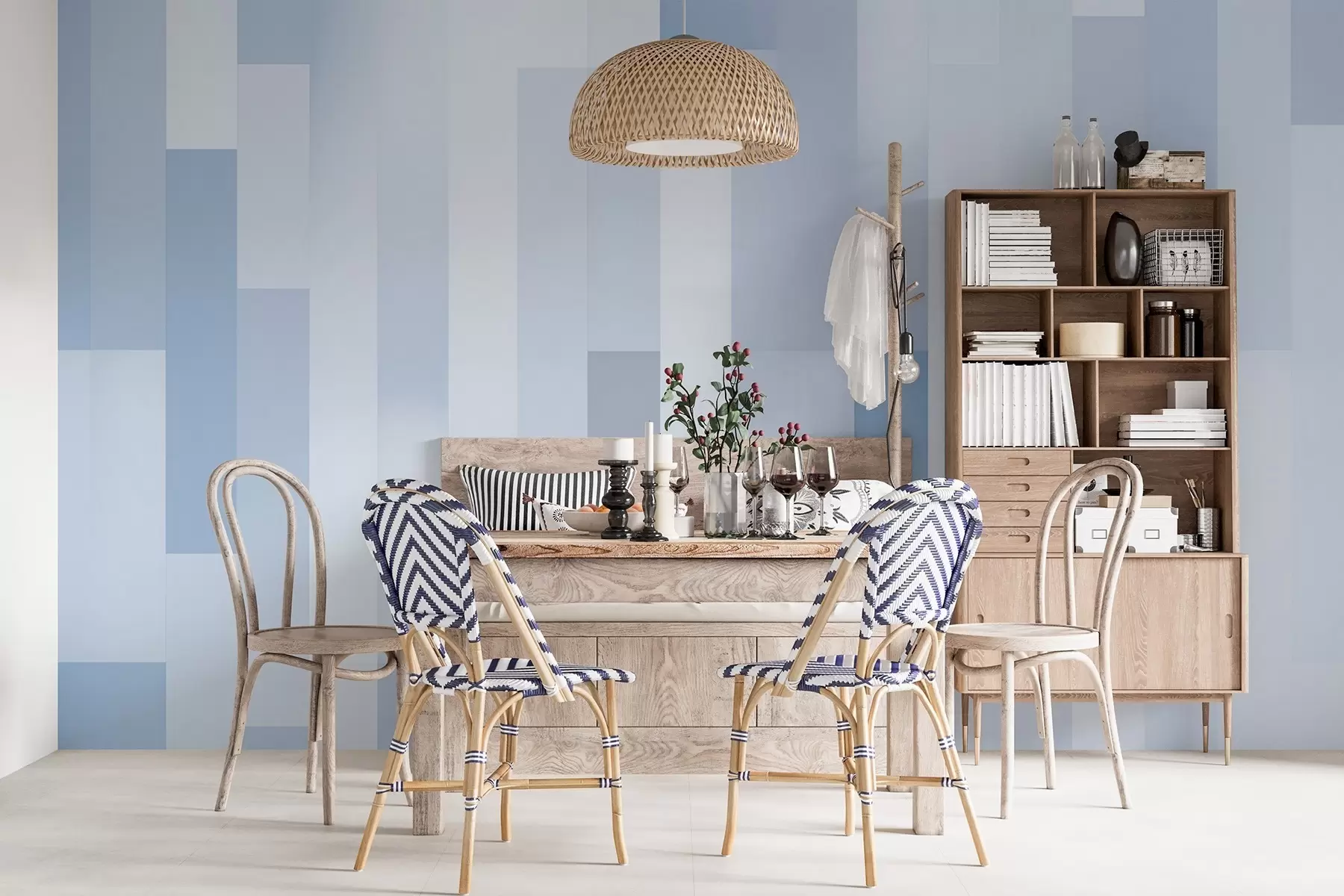 murales de pared Rectángulos abstractos w04023v1