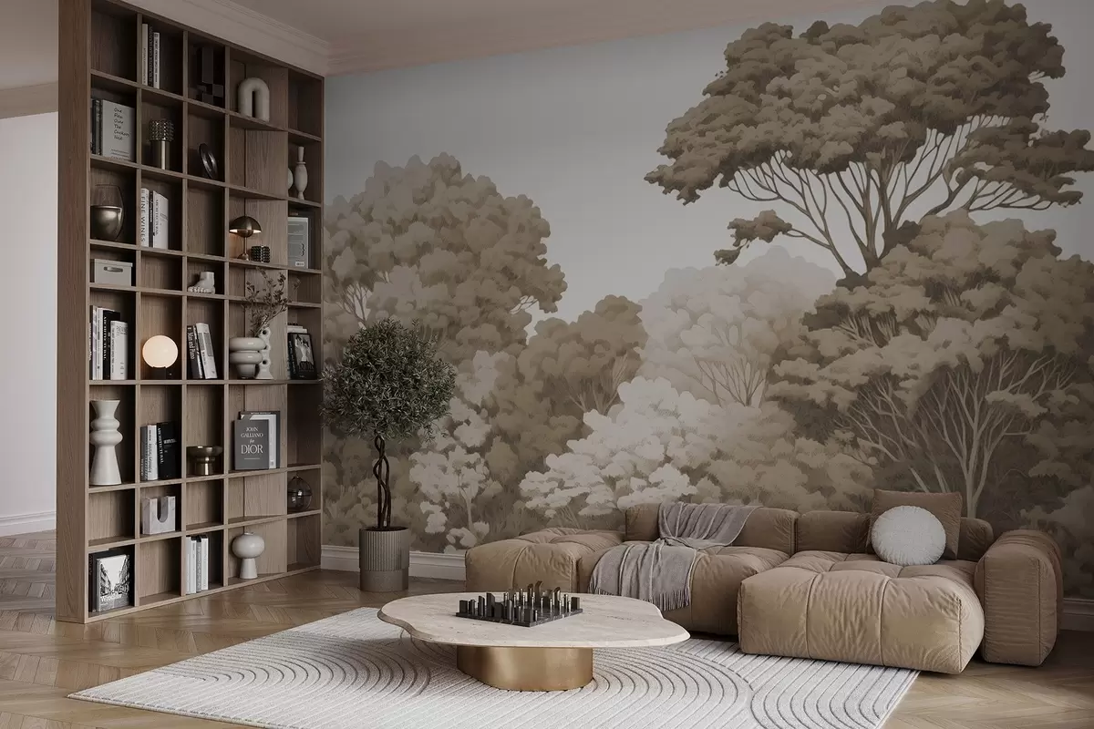 Murales de pared Coronas forestales w04044v1 murales de pared Coronas forestales w04044v1