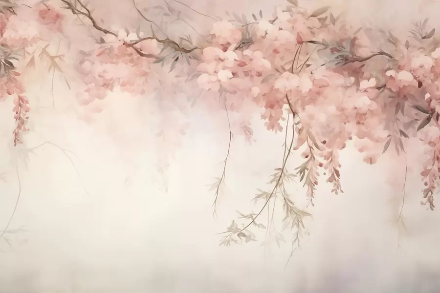 murales de pared Sucursal de primavera w09172