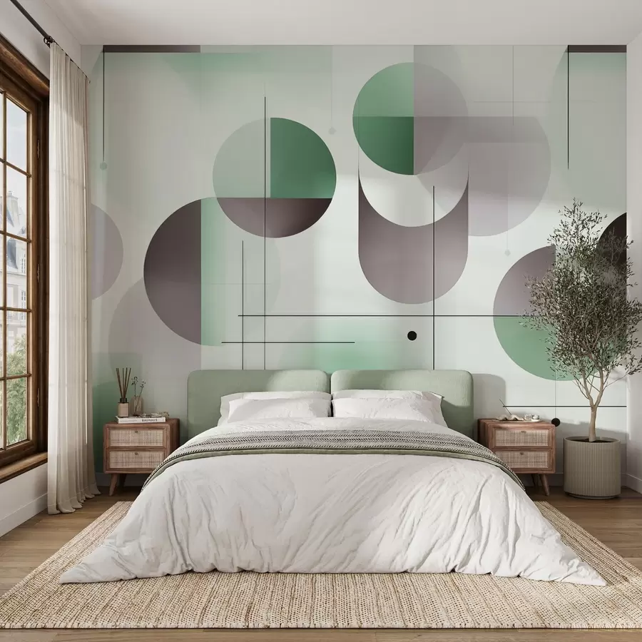 murales de pared Formas geométricas abstractas w04220v2