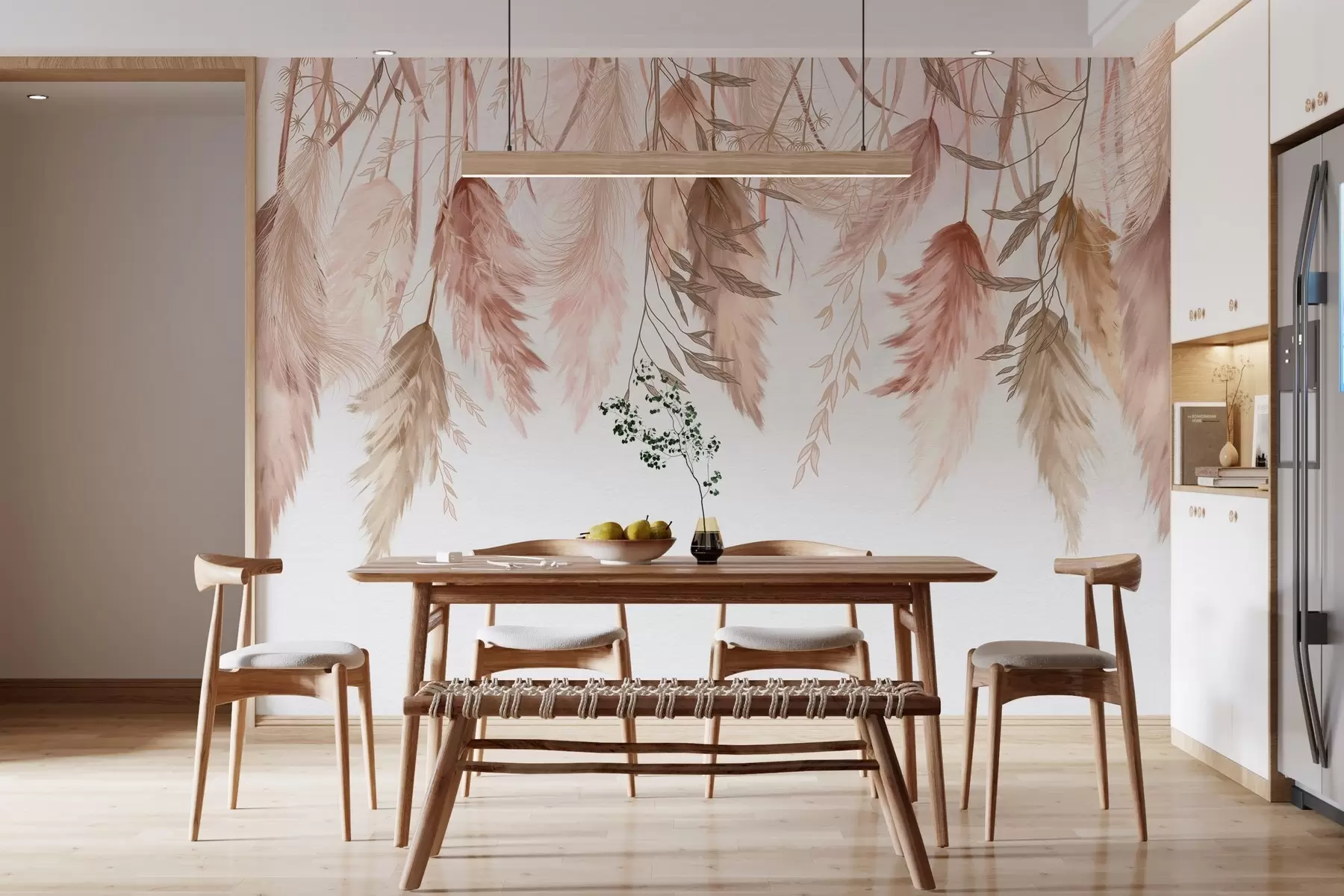 Murales de pared Flores secas w04253 murales de pared Flores secas w04253