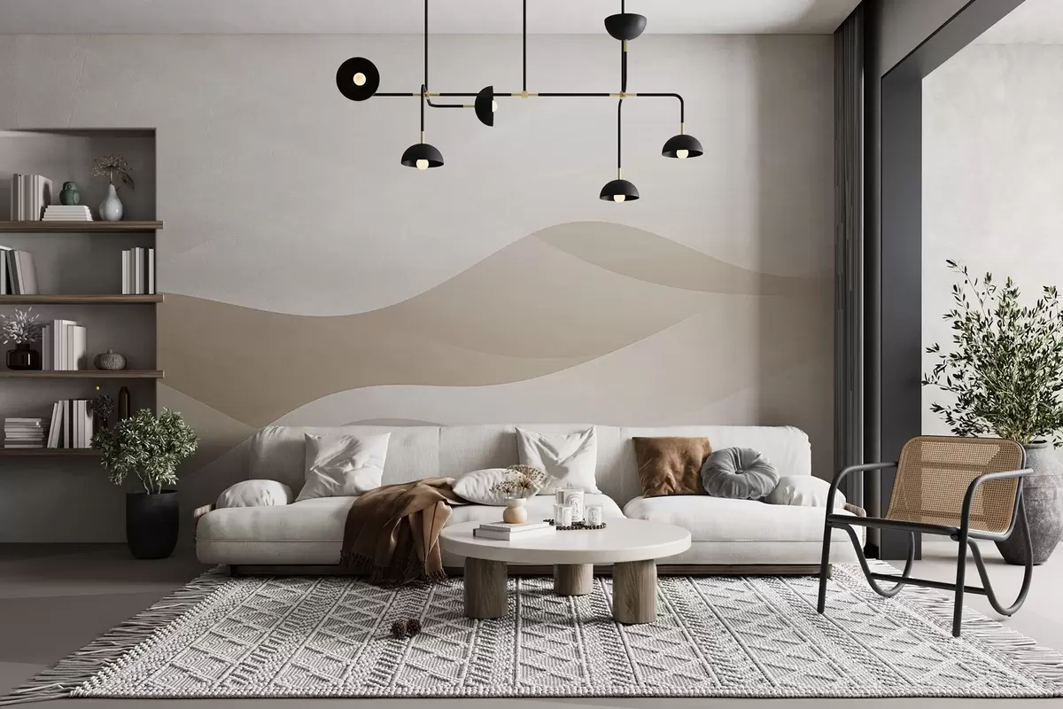 Murales de pared Ondas abstractas w04288v2 murales de pared Ondas abstractas w04288v2