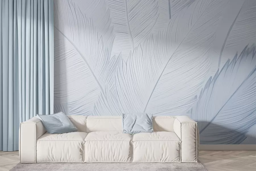 Murales de pared Plumas esponjosas w04289v2 murales de pared Plumas esponjosas w04289v2