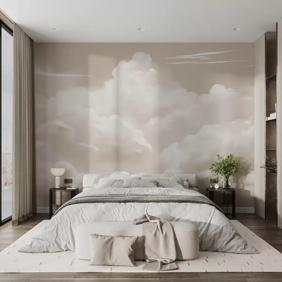 murales de pared Nubes w04406v1