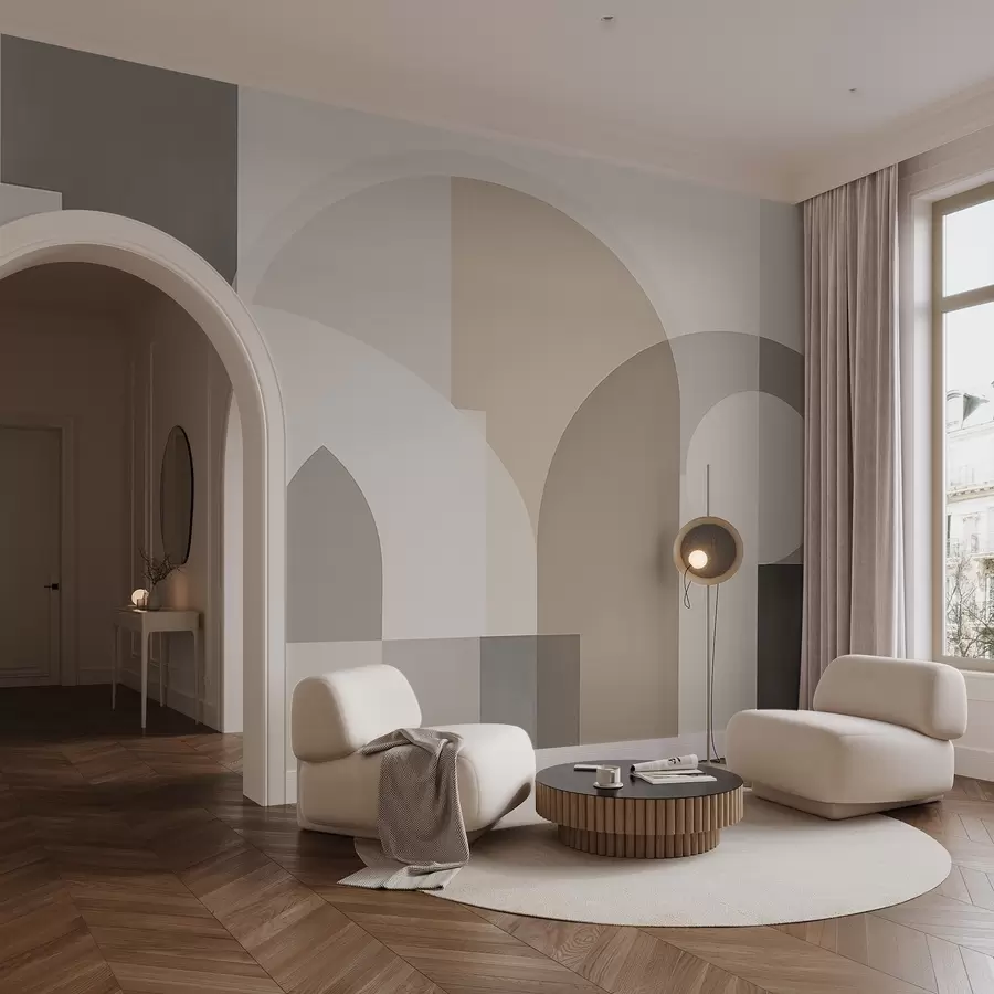 murales de pared Geometría abstracta w04440