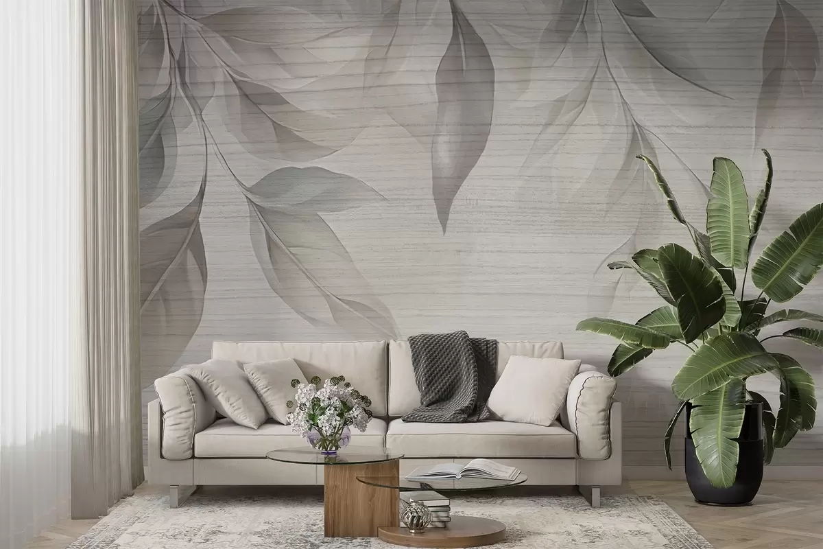murales de pared Hojas colgantes w04227