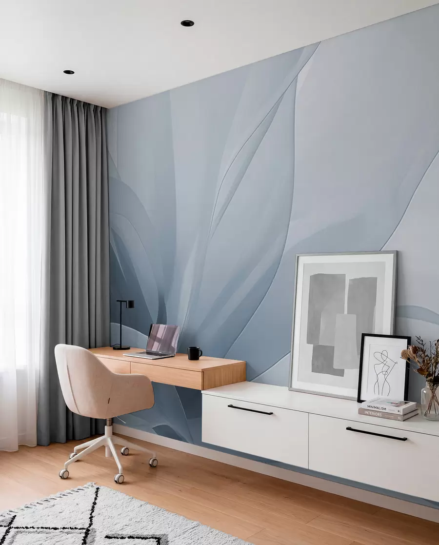 murales de pared Flor abstracta w04435v2