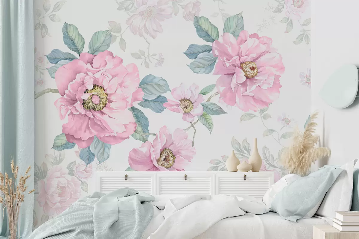 murales de pared Flores en flor w04491