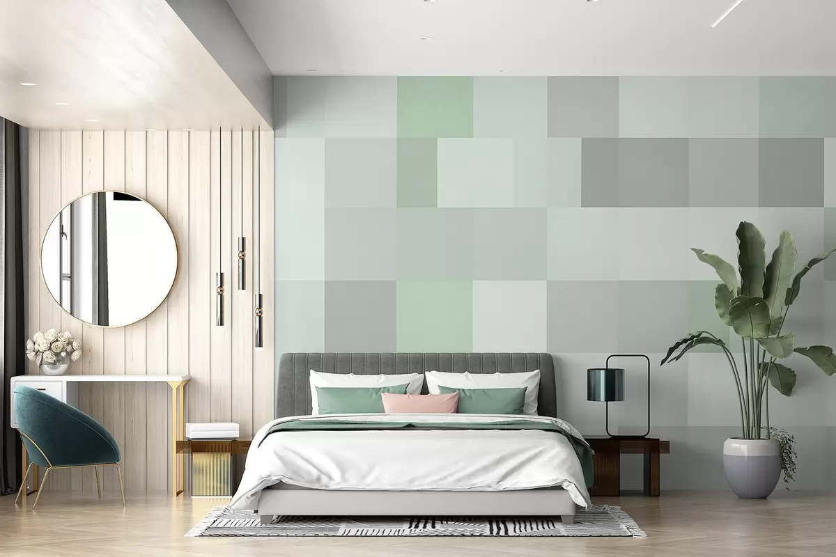 murales de pared Geometría w04476v2