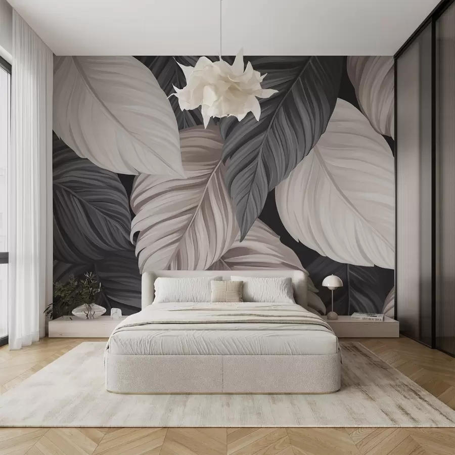 murales de pared Hojas colgantes w04477