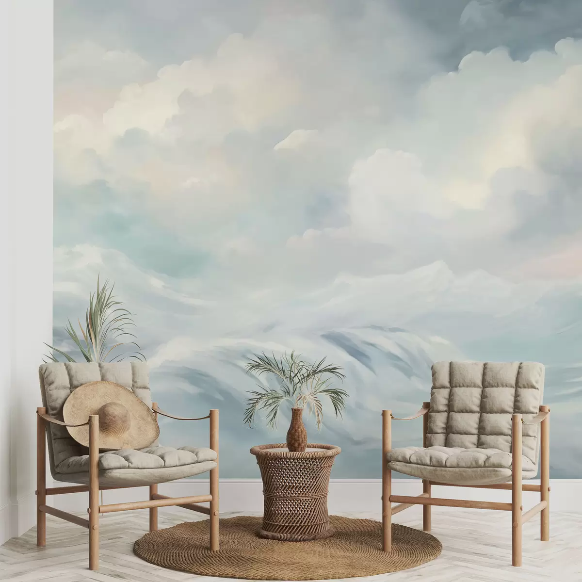 Murales de pared Nubes y mar w04598 murales de pared Nubes y mar w04598