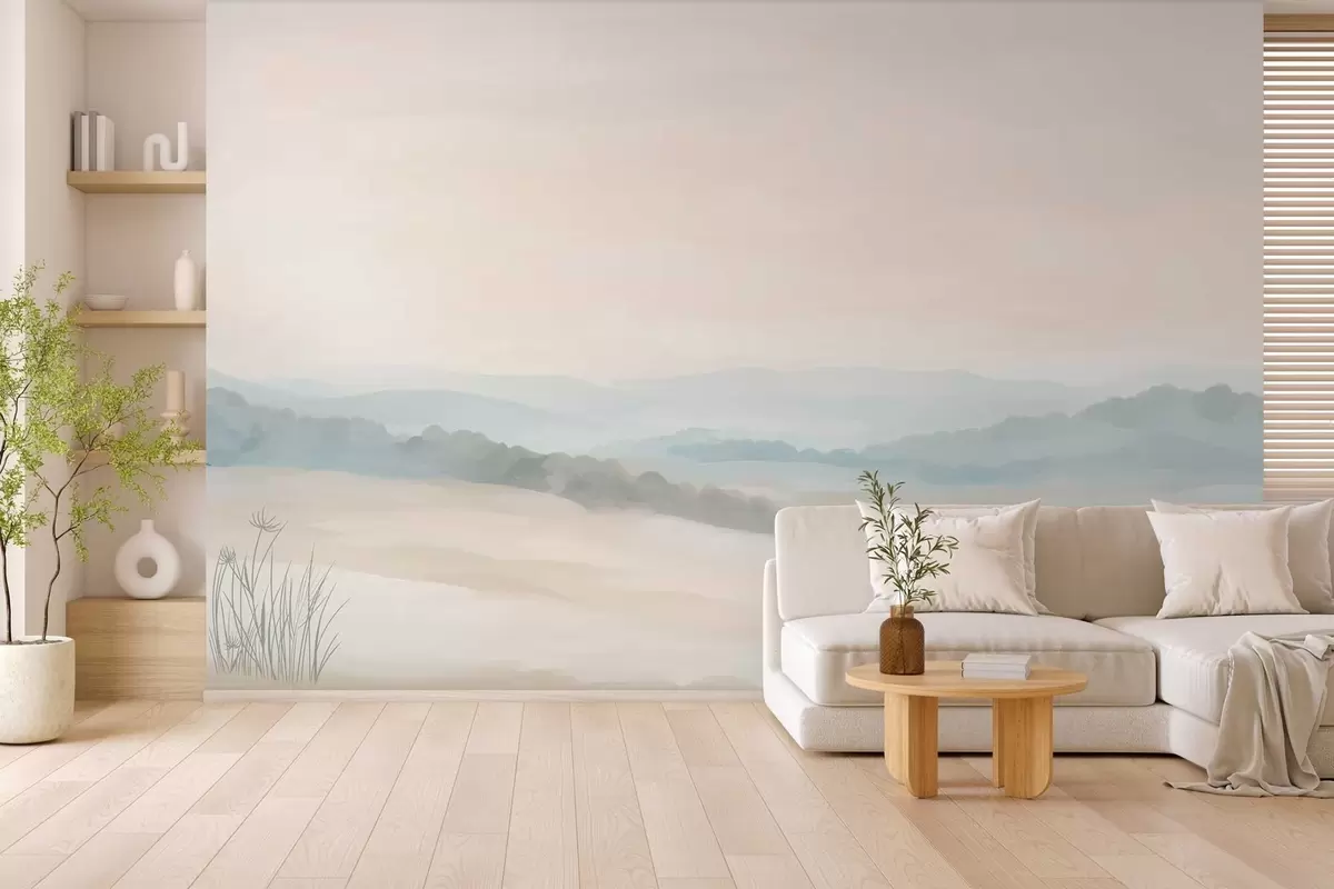 Murales de pared paisaje minimalista luminoso al estilo de la pintura w04624 murales de pared paisaje minimalista luminoso al estilo de la pintura w04624