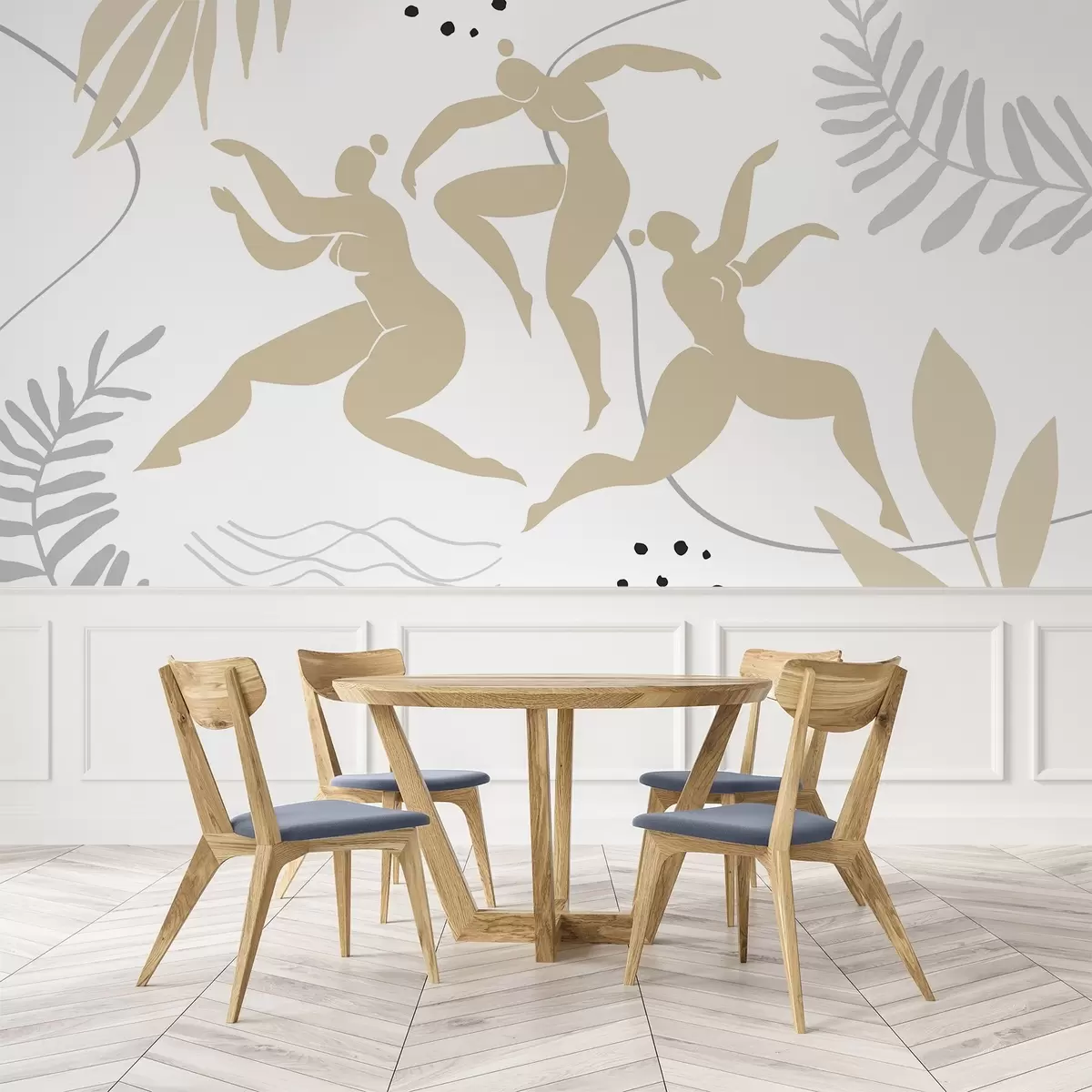 Murales de pared Siluetas abstractas de mujeres w04725 murales de pared Siluetas abstractas de mujeres w04725