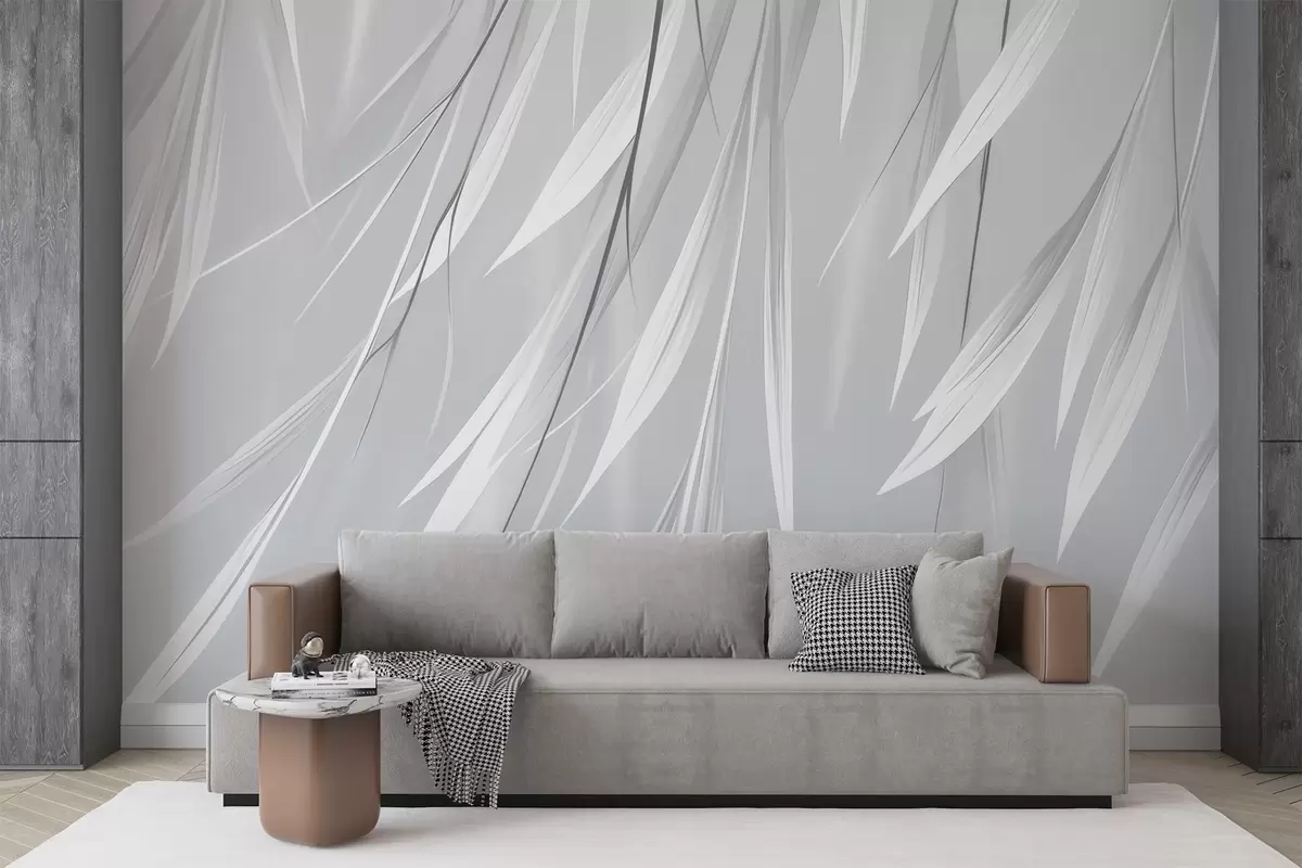 Murales de pared Hojas delgadas colgantes w04703v3 murales de pared Hojas delgadas colgantes w04703v3