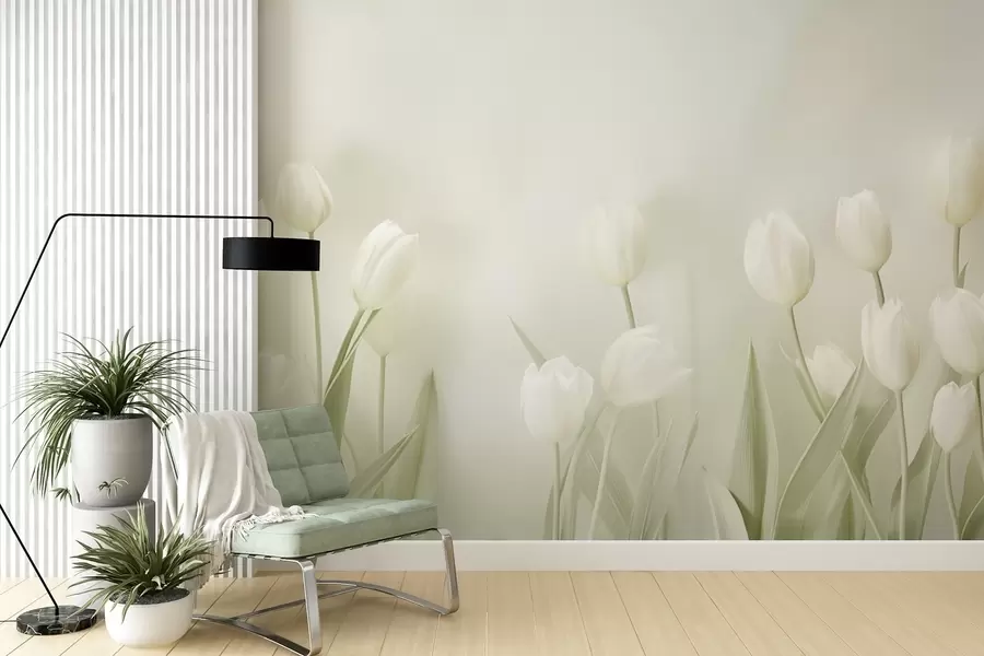 Murales de pared Tulipanes w04796 murales de pared Tulipanes w04796