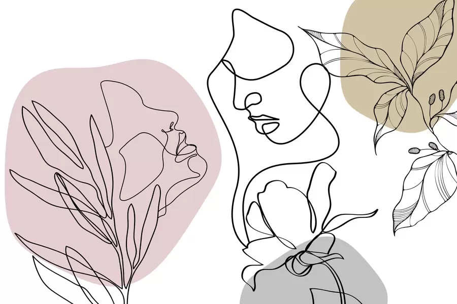 murales de pared Abstracción w04780