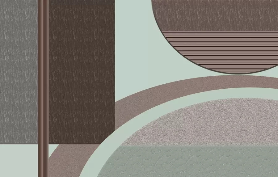 murales de pared geometría abstracta con textura w04631