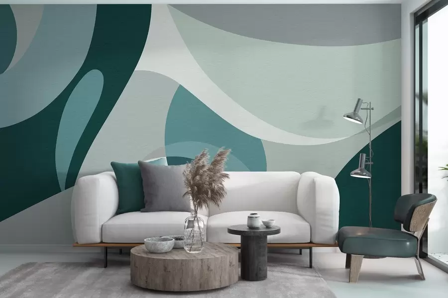 murales de pared Abstracción geométrica w04843v2