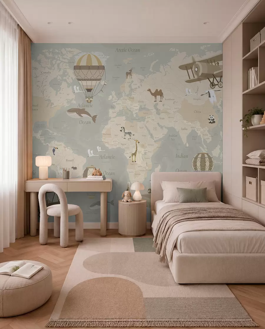 murales de pared Pequeño atlas del cielo c00003en