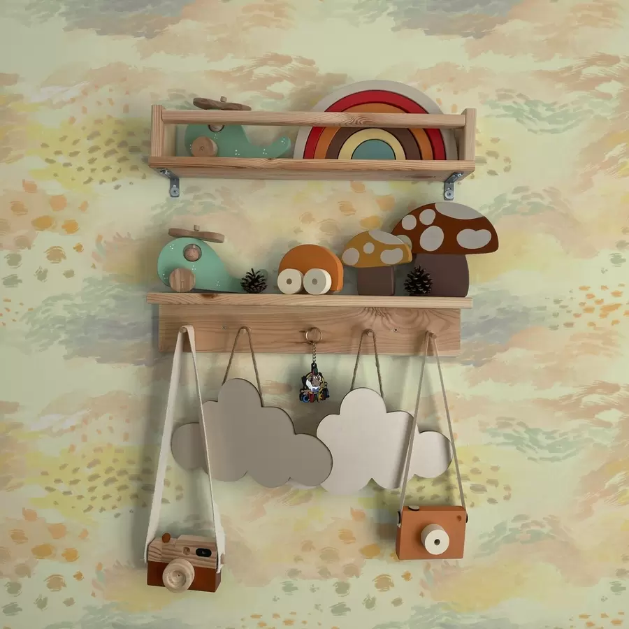 murales de pared Pinceladas pastel en una cálida paleta de tonos amarillos cremosos a00999v1