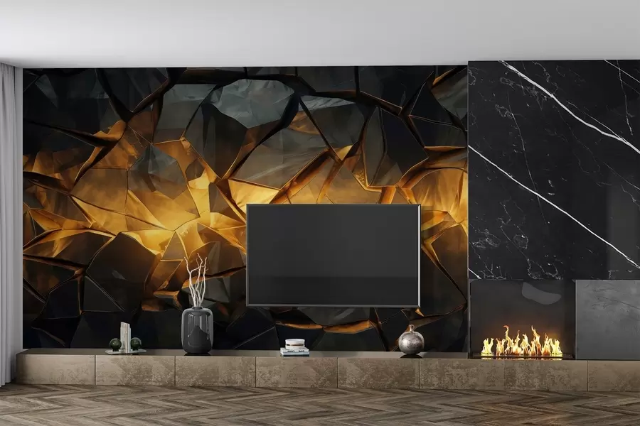 murales de pared Imitacione de piedra acuarela w05045