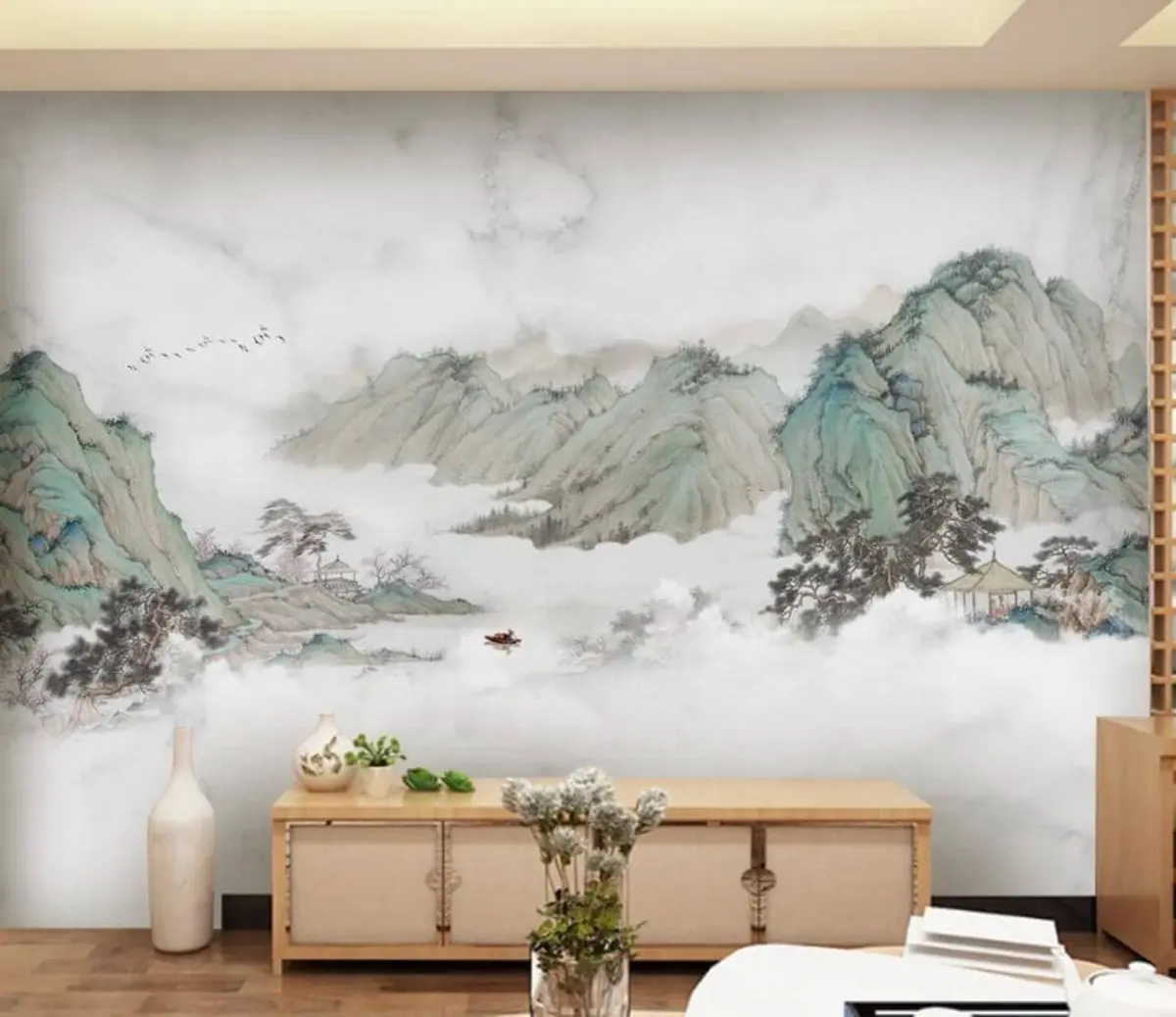 murales de pared Pendiente, fenómeno atmosférico y pintura u08257