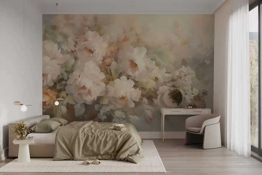 murales de pared Flores w04937
