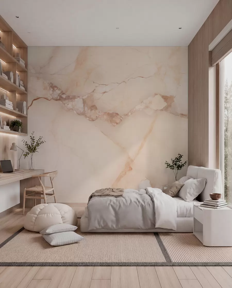murales de pared Efecto mármol w05348