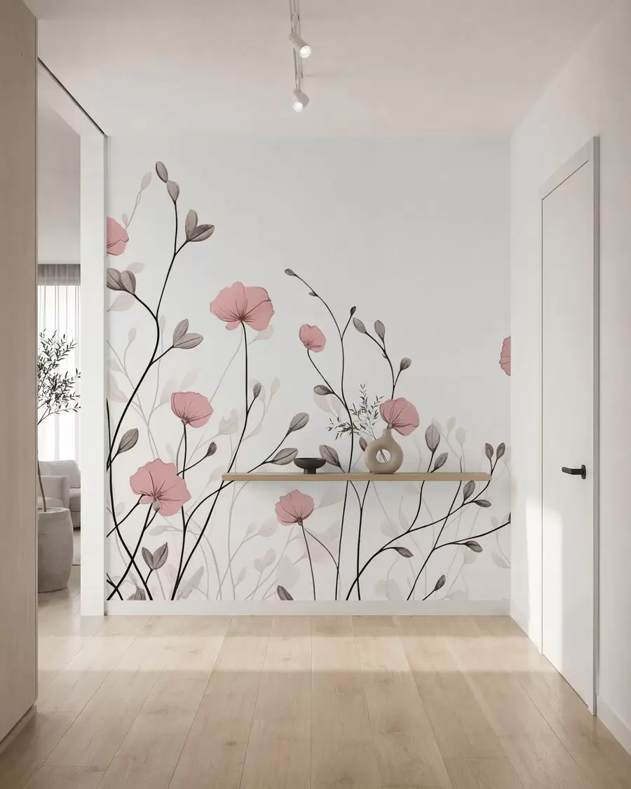 murales de pared Flores silvestres w05485