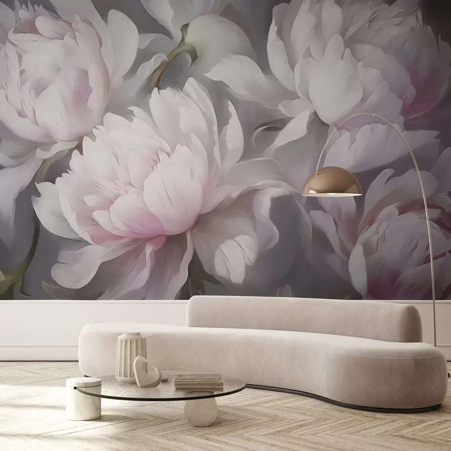 murales de pared Flores pastel w09760