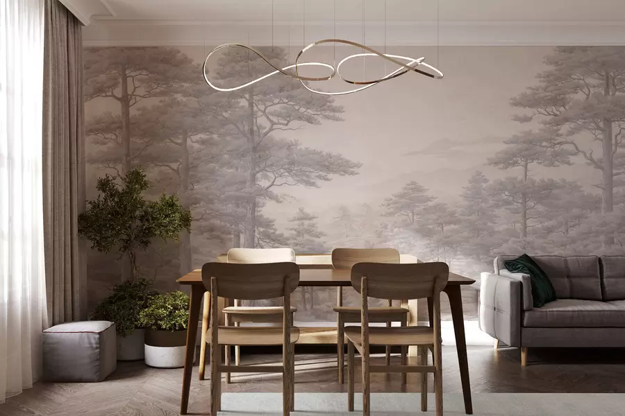 murales de pared Bosque antiguo w05524