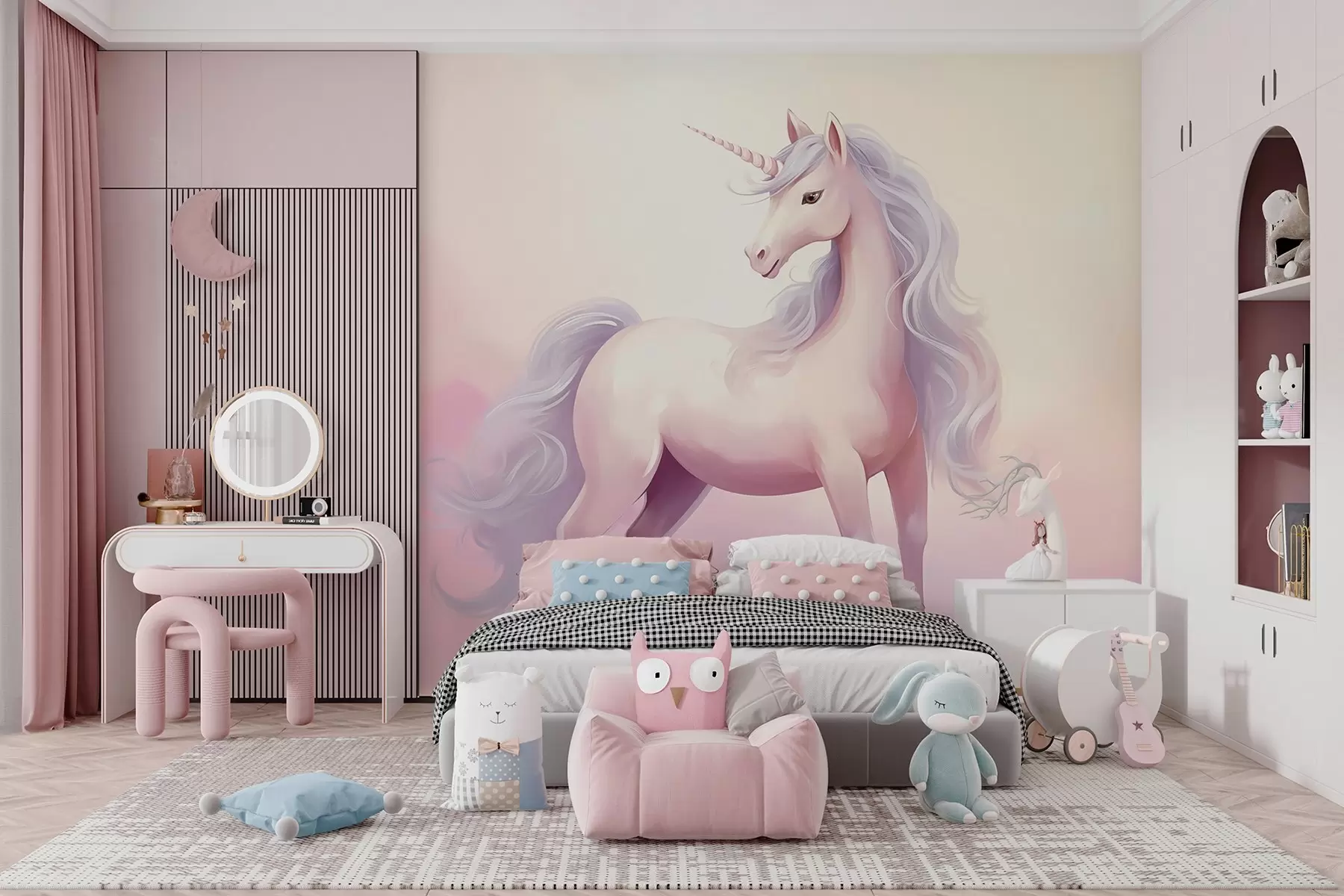 murales de pared Unicornio w05555