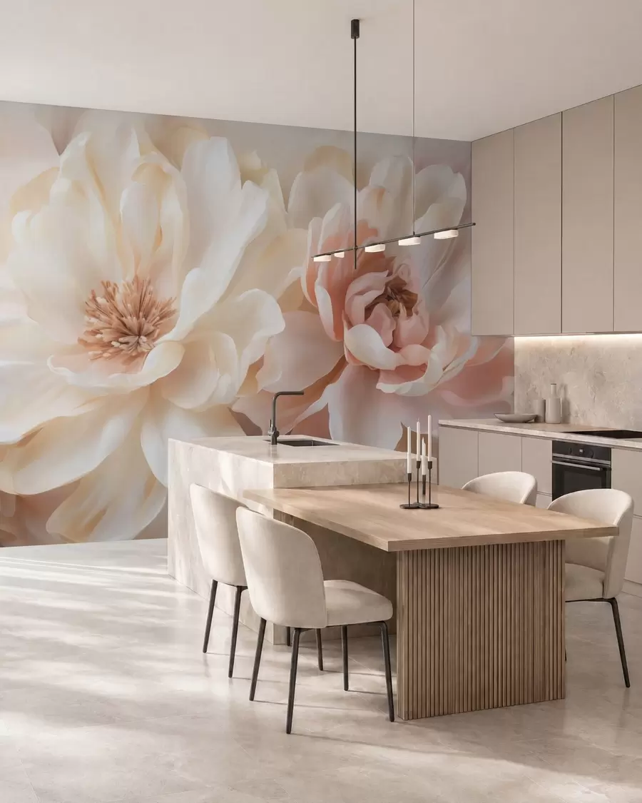 murales de pared Flores grandes w05633